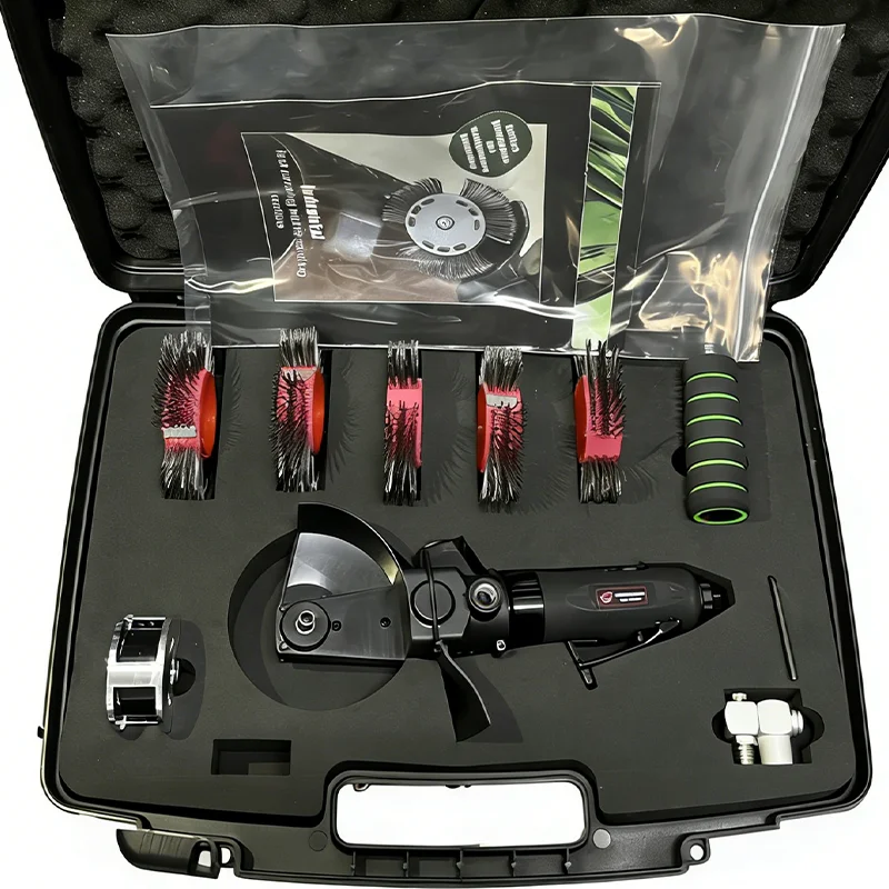 Pneumatic Rotary Surface Tool Set Wire Brush Sanding Tool Set