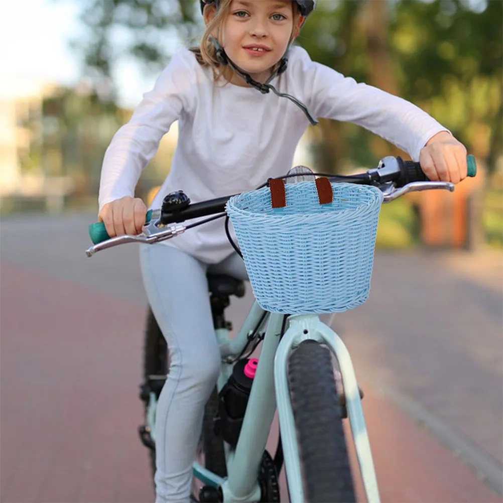 2 أزواج سلة الدراجة الأشرطة قابل للتعديل دراجة الجبهة أحزمة الدراجات ديكور الاطفال الكبار السلامة استقرارات سلة الأشرطة للدراجة #3