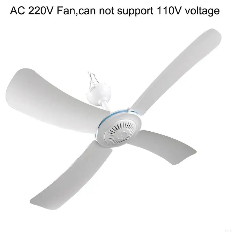 L8RE 220 В, 4 створки, 42–92 см/16,5–36,2 дюйма, потолочный вентилятор с линией переключения 1,8 м/70,87 дюйма