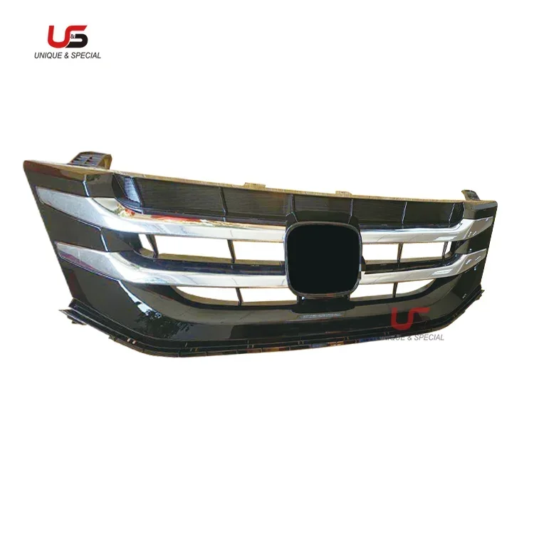 High Quality Chrome Car Front Grille for 2013 2014 Honda Odyssey American Front Bumper upper grille OEM 75100-TK8-A110