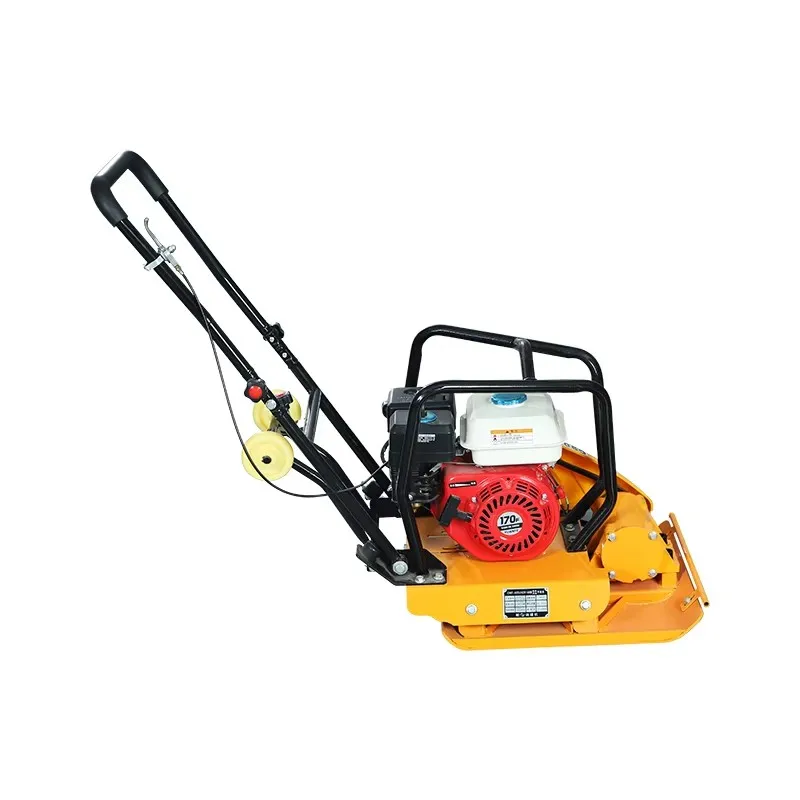 Rammer vibrating dynamic plate compactor