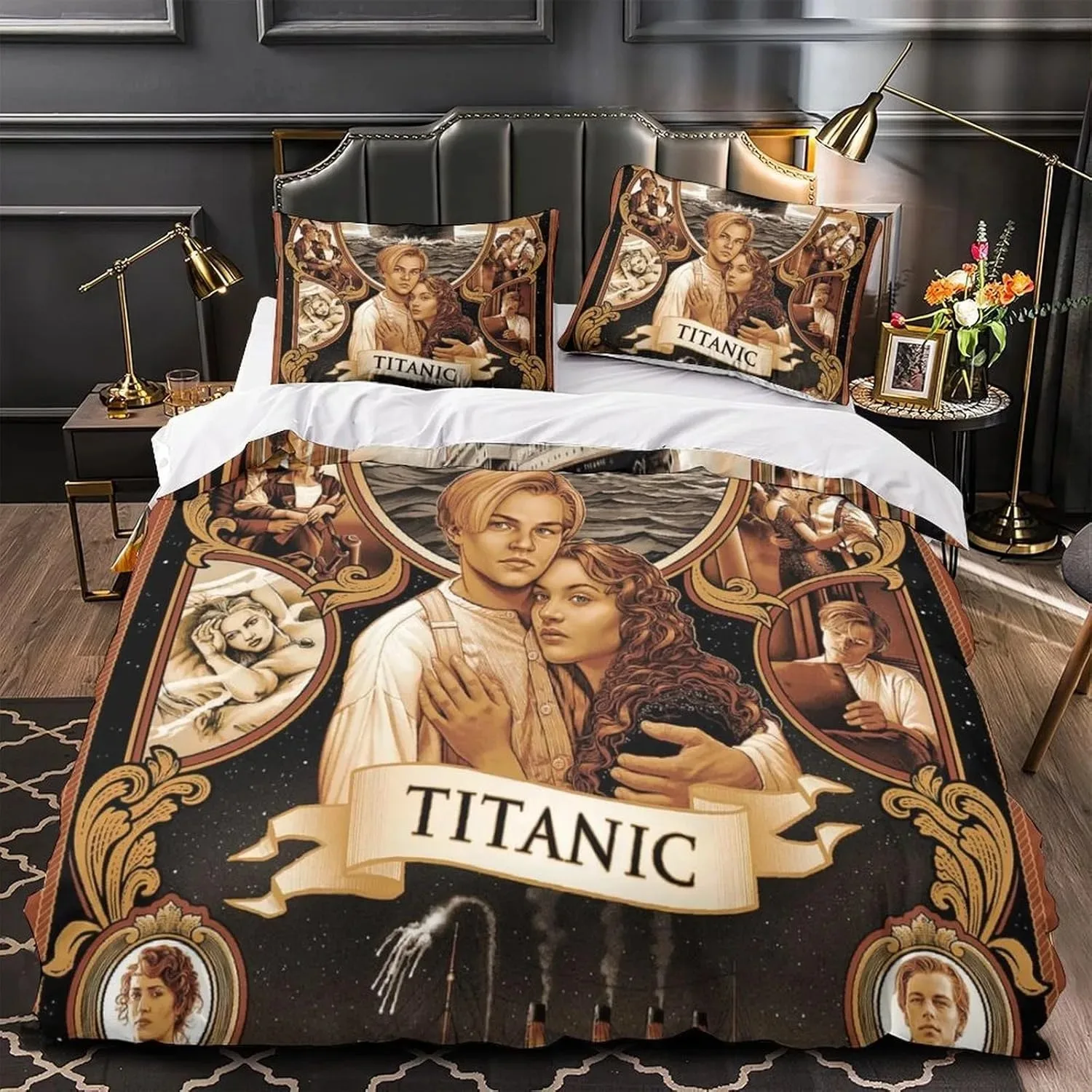 2-3-個の-r-romantic-love-布団カバーと枕カバー、t-titanic-s-ジャック-ローズ寝具セット、ティーンエイジャーと大人向け、男の子、女の子へのギフト。
