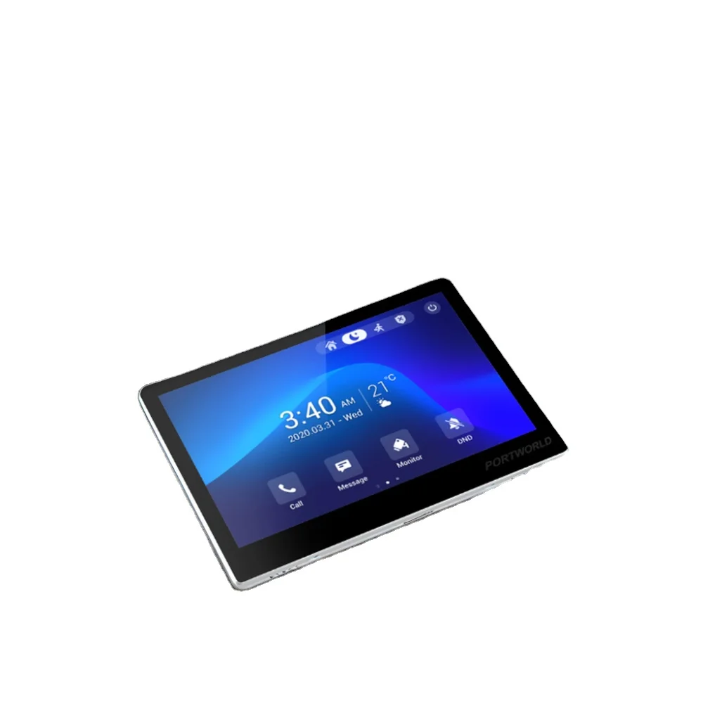 New 10 inch Android POE tablet smart home control panel Aluminum alloy body IPS touch screen WiFi BT RS485 DC input