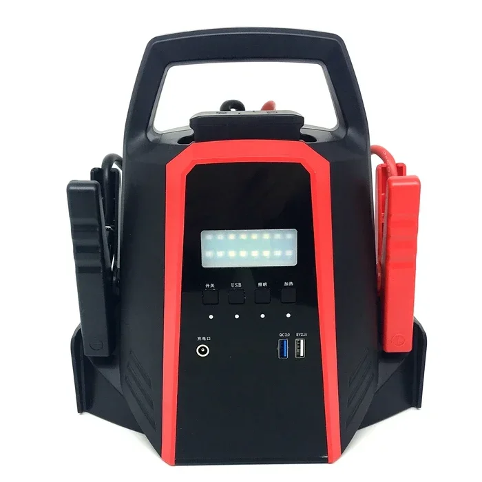 Car Battery Starter 12v 24v 86400mAH Booster 1600A 17L 750HP car jump starter all 12v/24v diesel&petrol engines