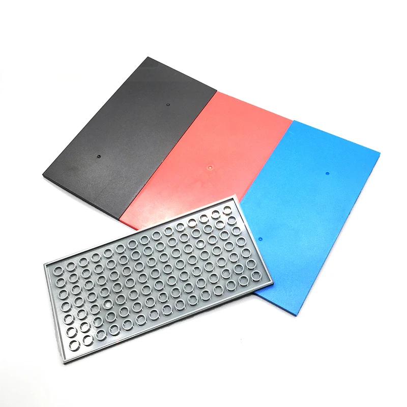 2 قطعة/الوحدة MOC البلاط 48288 بلاط 8x16 مع الأنابيب السفلية على الحواف متوافق 90498 4974 أجزاء اللبنات 4221750 4603646