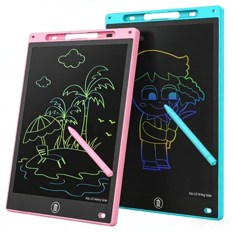 Bloc de Notas Digital LCD Portátil, Pizarra de Dibujo Electrónica Borrable para Estudio, Notas, Hogar, Escuela, Oficina, Tableta de Escritura