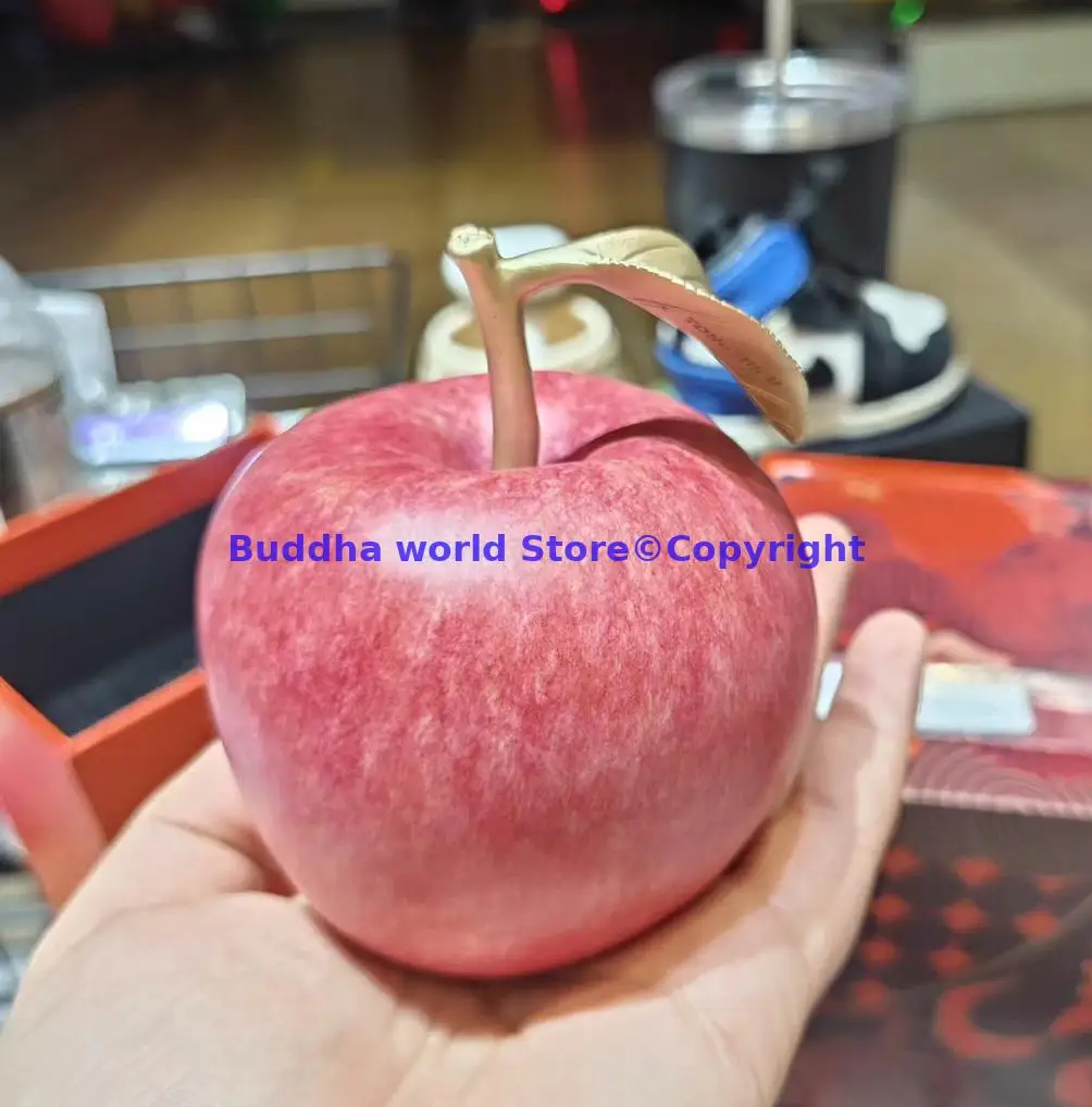 

amazing # 2024 best Birthday holiday gifts 3D brass copper red apple Sculpture are Meaning good luck safety healthy