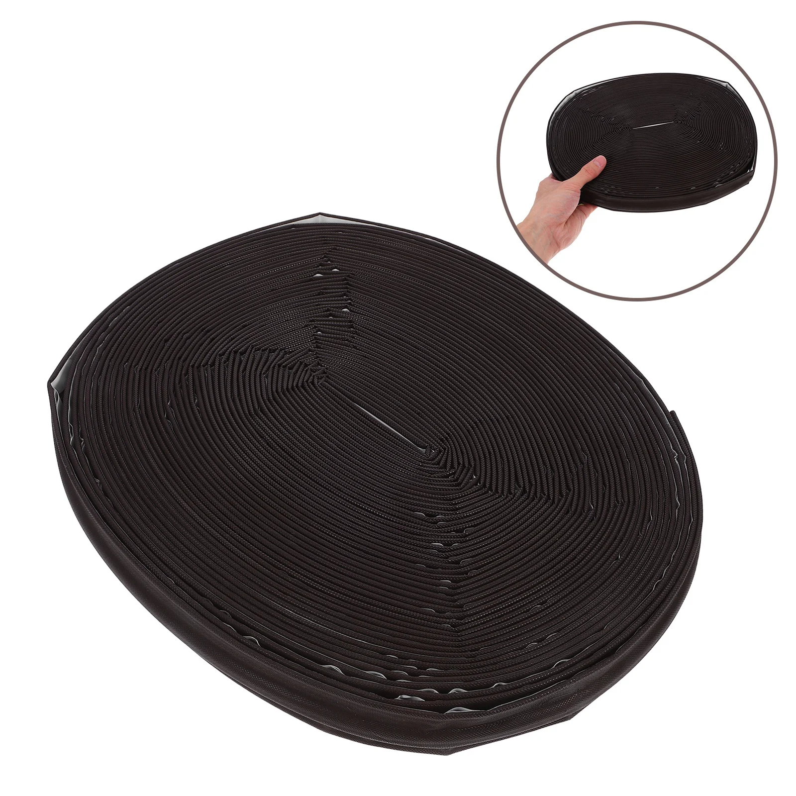 

1 Roll Door Seal Weather Stripping Self-Adhesive Foam Strip for Windows Soundproof Thermal Insulation Large Gap