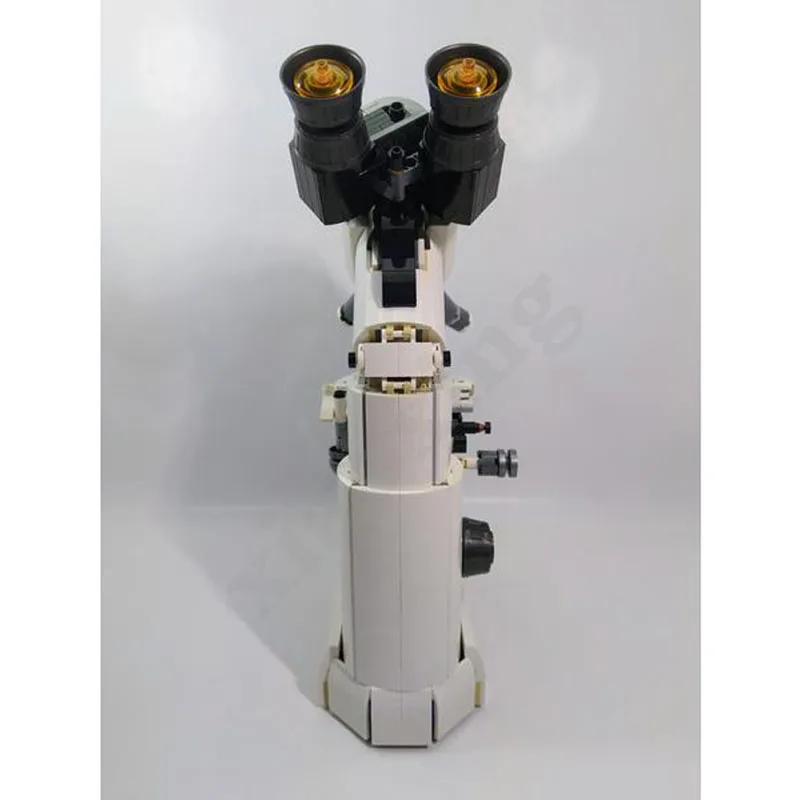 Composite Microscope • Saturn MOC-146314 • Improved Design 21309 Model C V2.0 Building Block Toy 1320OPCS DIY Kids Birthday Gift