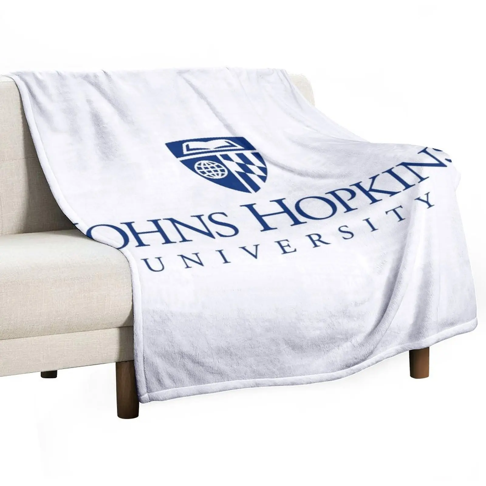 

johns hopkins university Throw Blanket anime Decoratives Shaggy Plaid on the sofa Blankets