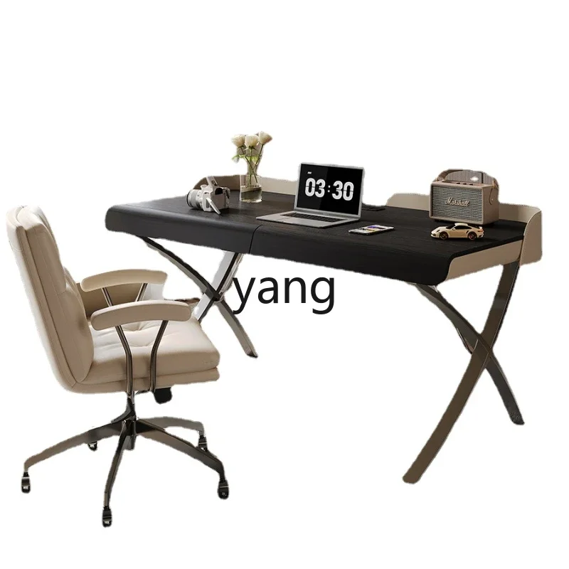 

lmm Light Luxury Modern Living Room Silent Style Large Board Desk Home Minimalist Study Computer Desk
