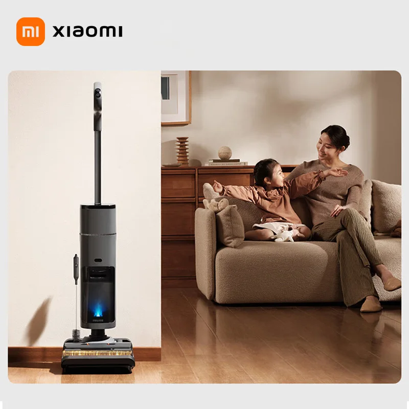 Моющий пылесос/влажная уборка Беспроводной пылесос  XIAOMI MIJIA 3pro，Автоматический сушка, сухая уборка, аква-фильтр