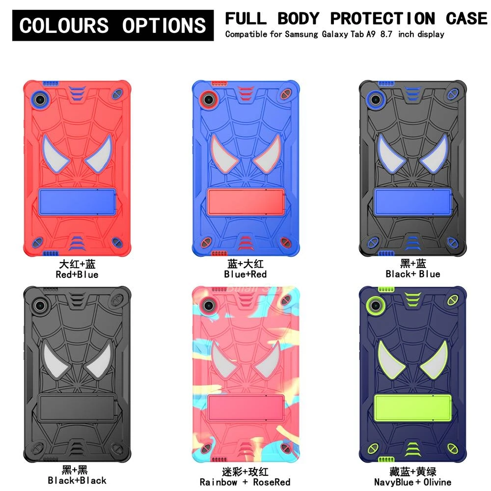 Kids like spiders style for Tablets case for Lenovo M10 Plue  2022 Xiaoxi Pad 10.6 TB-128F M10 3rd 10.1 2022 tb-328f/fu/xu skin