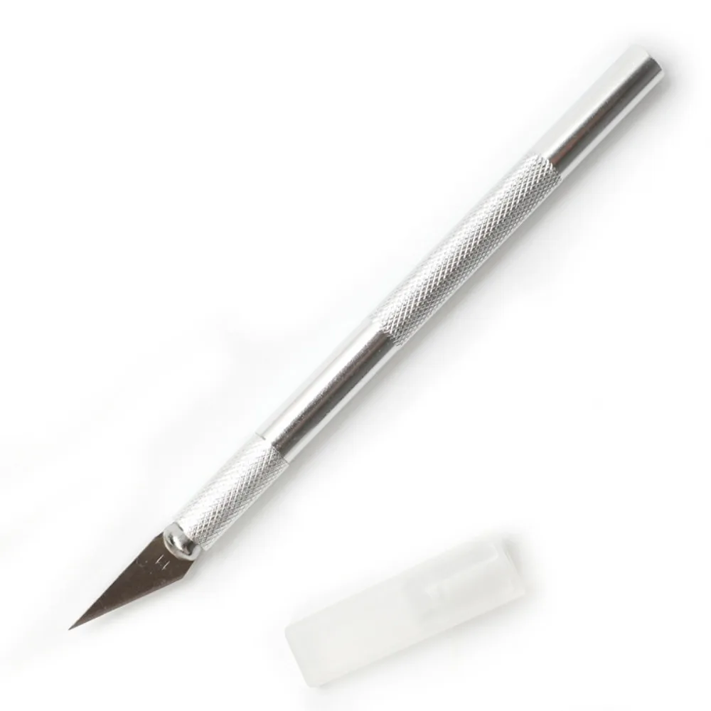 سكين القلم المعدني الصغيرة نحت الحرفية طقم السكاكين النقش القاطع نحت النحت عدم الانزلاق ورق السلامة قطع أدوات الحرف اليدوية #6