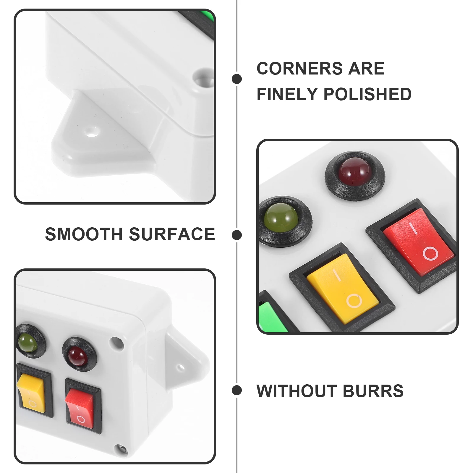 

Three-light Switch Lights Toddler Sensory Busy Board Puzzle Montessori Toys Baby