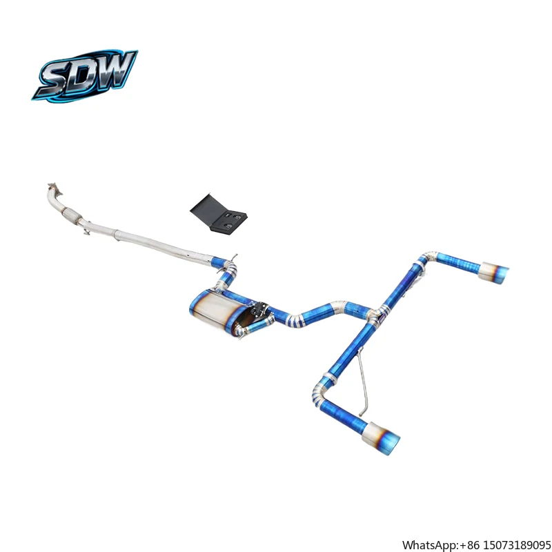 Full Titanium Alloy Valvetronic Modified Exhaust for CC 2.0T R 2.0T 3.0T Teramont 2.5T Jetta