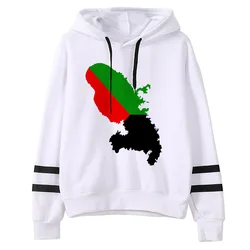 Martinique hoodie elegant patterned comic anime winter female pullover youthful funny modern style