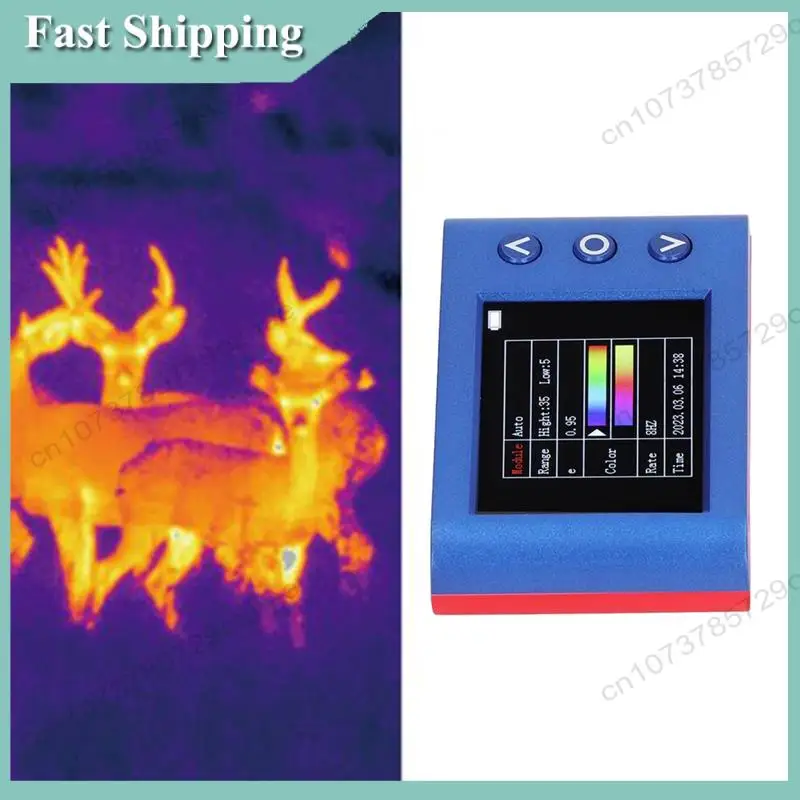 -A01R 2.4In LCD Display 320X240 Thermal Imaging Camera Infrared Handheld Imager 8Hz USB