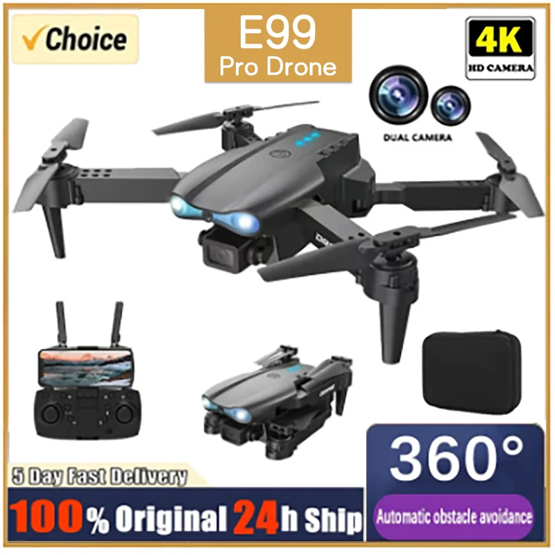 Best-selling Drone E99 Folding drones con cámara Professional HD Dual Aerial Photography Four-axis flight Remote Control Drones