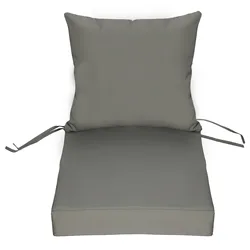 Custom Seat And Back Cushions Chair Sofa Bench Backrest Cushion Set Chair Seat Pad Decor Garden Bay Window Pad Patio Cushion