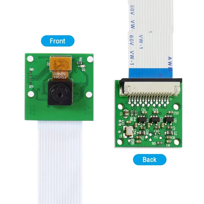 DIY Electronic STEM Raspberry Pi 4 Camera 5MP Camera Module OV5647 Webcam + 15cm FFC Compatible Raspberry Pi 4 Model B