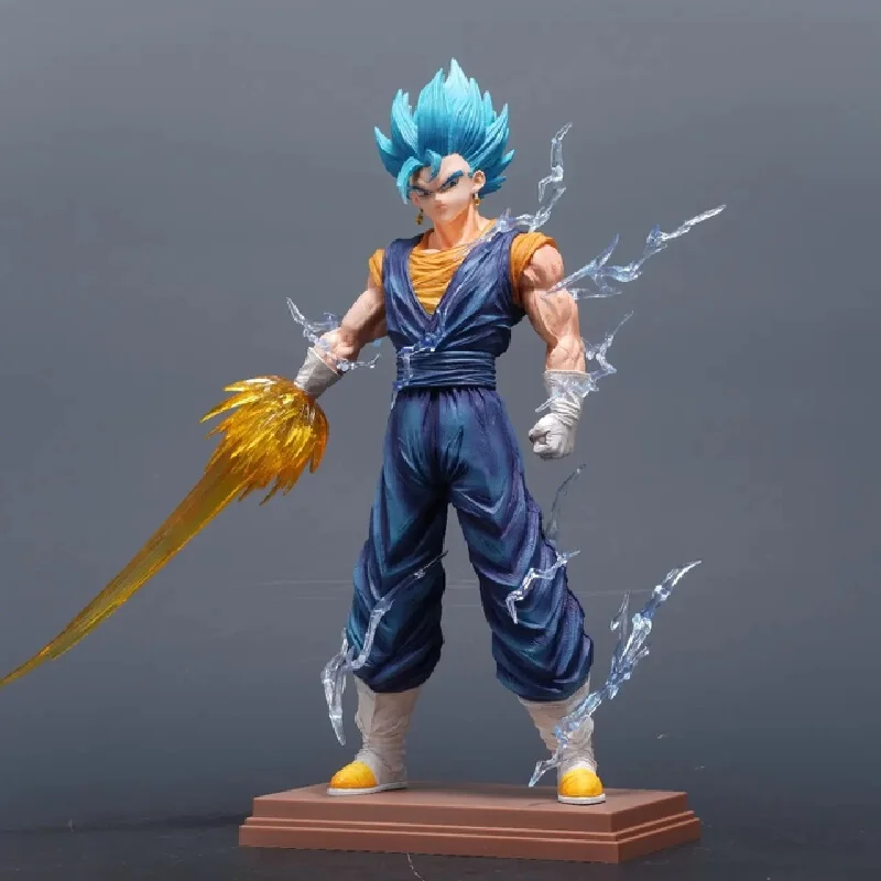 32cm dragon ball vegite super saiyan animação periférica figura modelo ornamentos de alta qualidade local meninos presente coleção