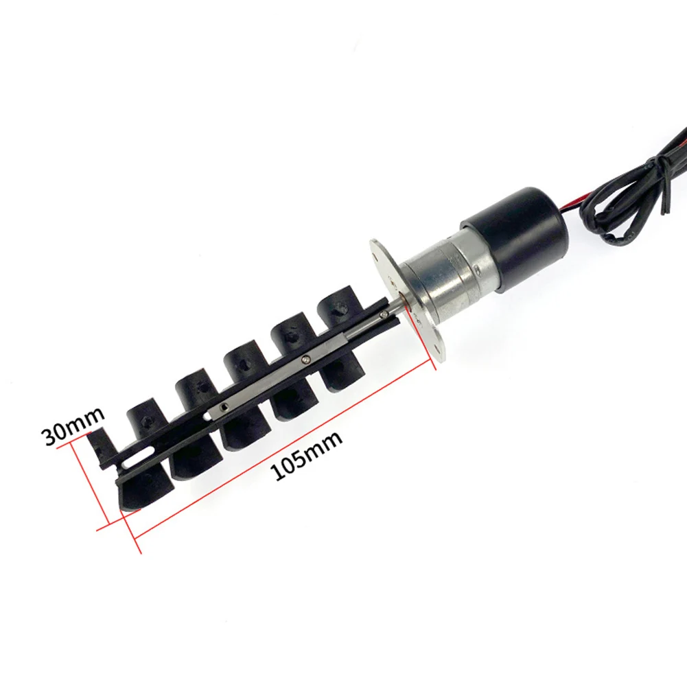 Tank Stirring Stirrer for White Ink Mixing Motor 24V with Curved Fan Blades Fits Ink Cartridge Sizes 1L 1 2L 1 5L