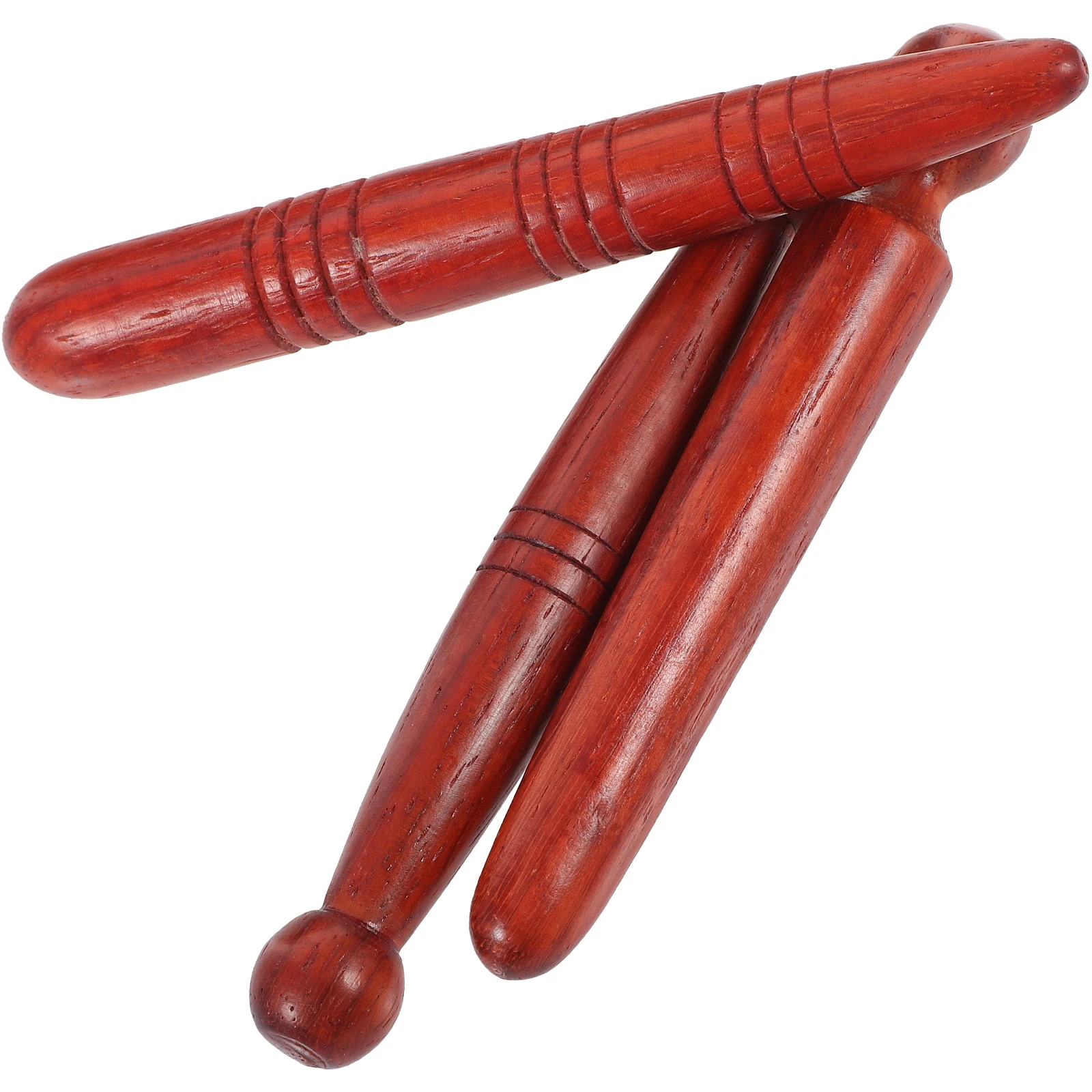 

3pcs Massage Tools Smooth Wood for Feet Calf Acupressure Pen Reflexology Sticks Manual Massagers Promote Blood