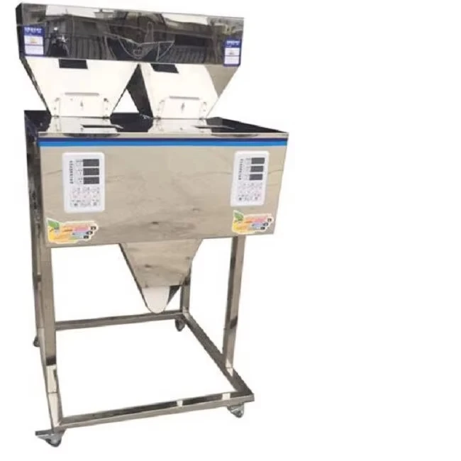 Semi-Automatic 100g-10KG Vertical Digital Control Coffee Bean Particle Powder Filler for Beverage Bottles for Beverages Grains