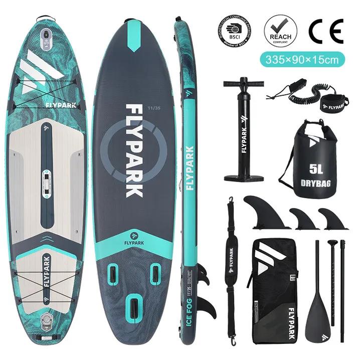 

Hiwobang OEM Surfboard Inflatable Stand up Paddle Board ISUP sup Stand up Paddle Board with Accessories