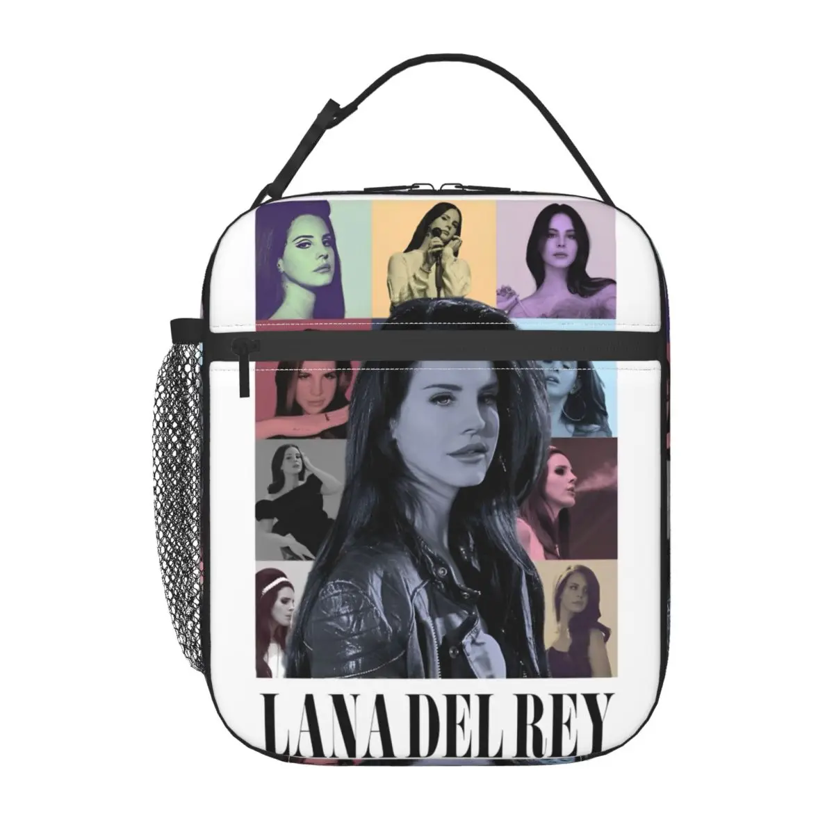 Insulated Lunch Box Lana Del Rey SINGER Accessories Storage Food Box Causal Cooler Thermal Bento Box For Travel