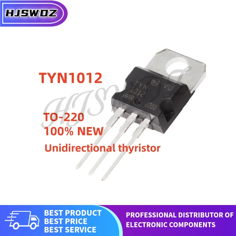 10Pcs/lot TYN0512 TYN1004 TYN1012 TYN1008 TYN1025 Unidirectional thyristor TO-220 100% New and quality