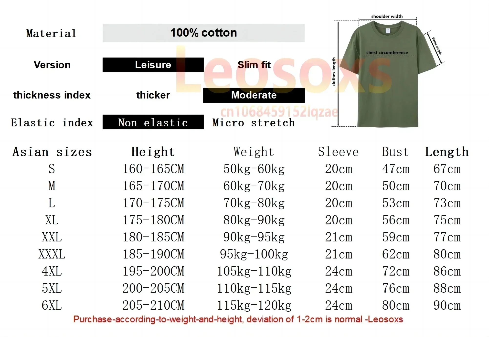 [TEW] Amazing Summer Men's Cotton Print Triumphs Leosoxs T-Shirt Large Size Comfortable Black Women's Short Sleeve