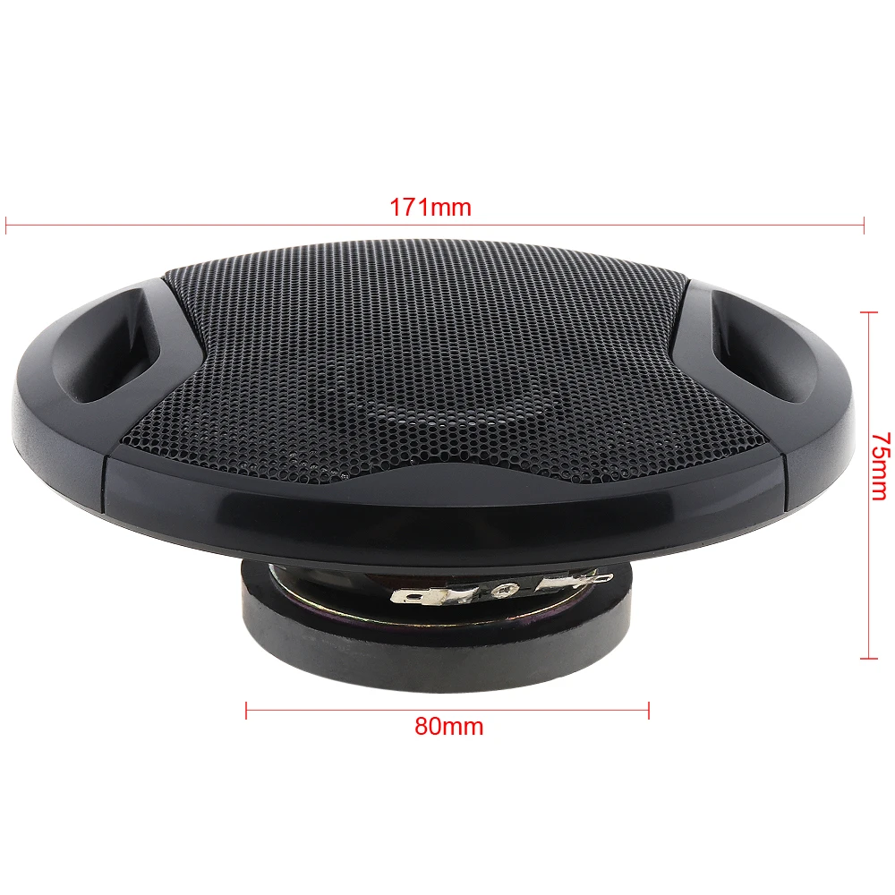 2pcs TS-G1641R 6 Inch 400W Car HiFi Coaxial Auto Audio Music Stereo Full Range Frequency Speakers Non Destructive Installation