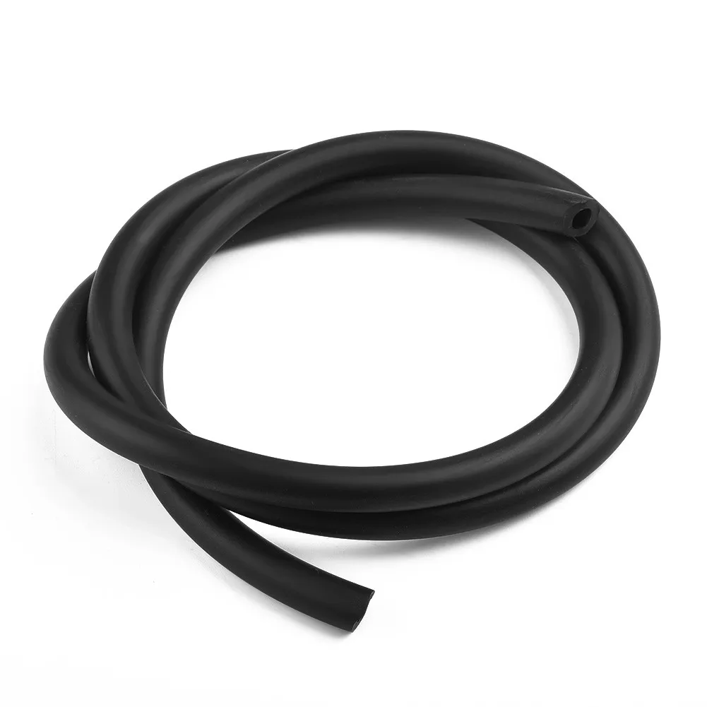 6mm 1/4 Air vacuum hose 1/4 6mm Accessories Air Vacuum Hose Black Fuel Hose High temperature Id full silicone Resistance Tube