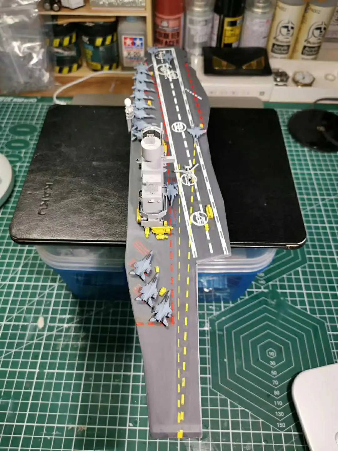 Vikramaditya Aircraft Carrier 3D Printing Aircraft Carrier Model Resin Ship Model  Printing Self-made Transformation Model 1/700