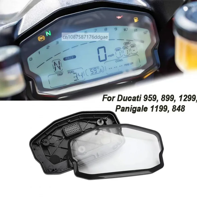 

Для Ducati 959, 899, 1299, 1199, Panigale 848 крышка приборов мотоцикла, защита спидометра приборной панели, тахометр, Speedo G