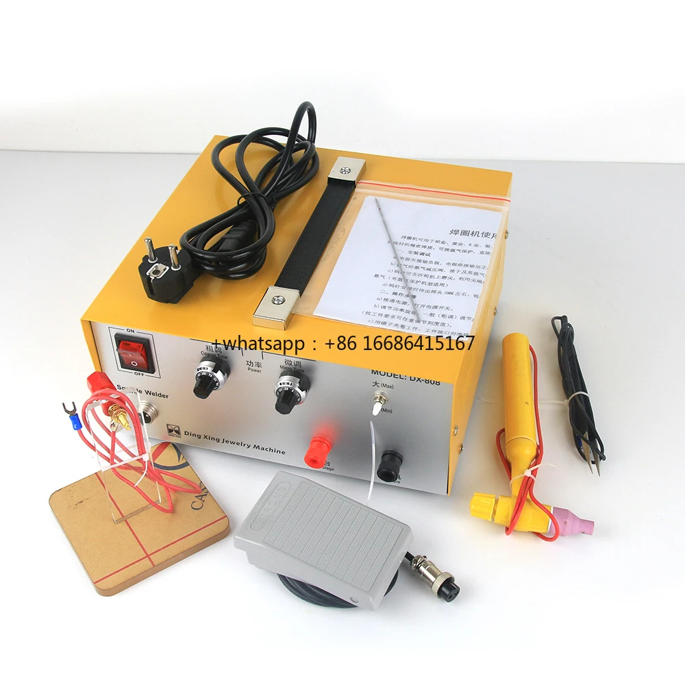 

DX-80A Pulse Spot Welding Handheld Spot Welder-spot Welding Machine Gold Silver Jewelry Processing Tools 110V 220V 50/60Hz