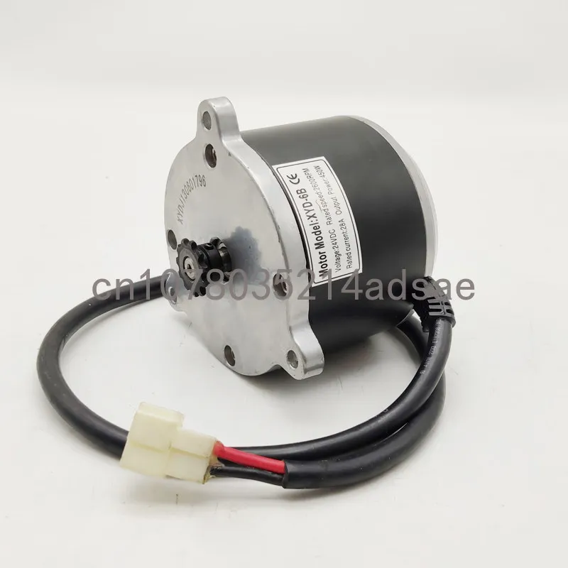 XYD-6B DC Brushed Motor 24V 450W Electric Scooter High Speed Modification Mechanical Equipment Power Motor