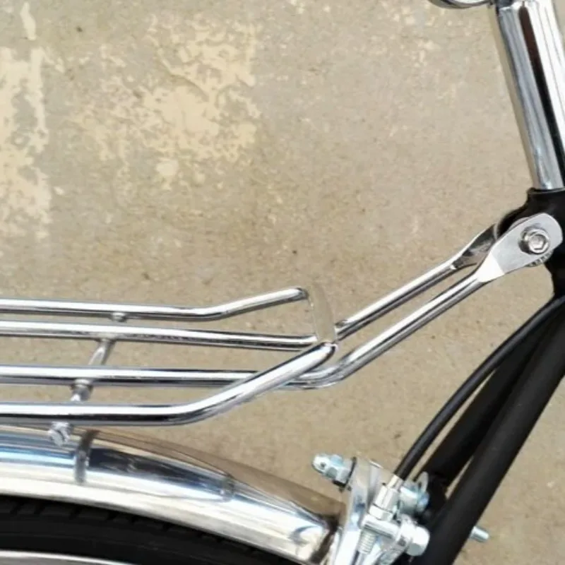 27 Inch Bicycle Luggage Carrier Road Bicycles Rear Rack 700C Silver Metal Rear Shelf Outdoor Cargo Practical Bike Accessories