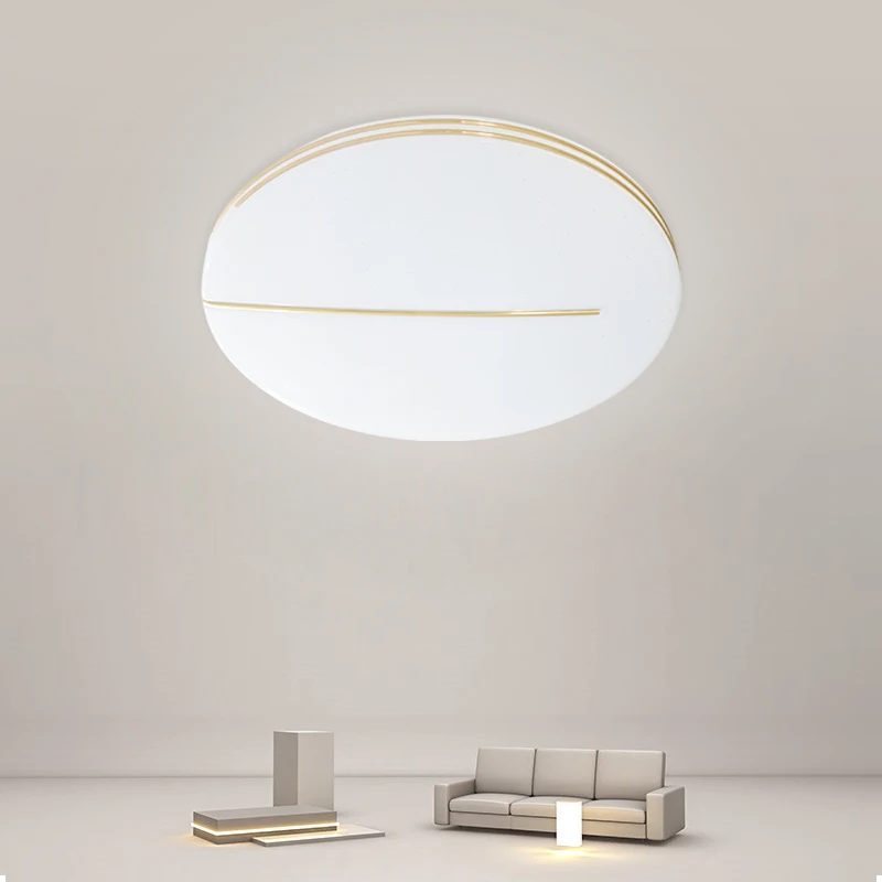 Multi-color Fashion Design 24w Surface Mount Interior Modern Bedroom Light Emitting Diode Ceiling Light Lamp