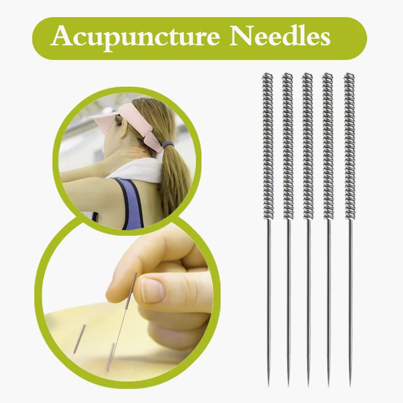 1000 Pcs Acupuncture Needle Disposable Sterile Needle for Single Use Face Needle Beauty Acupressure Massage Body Massager