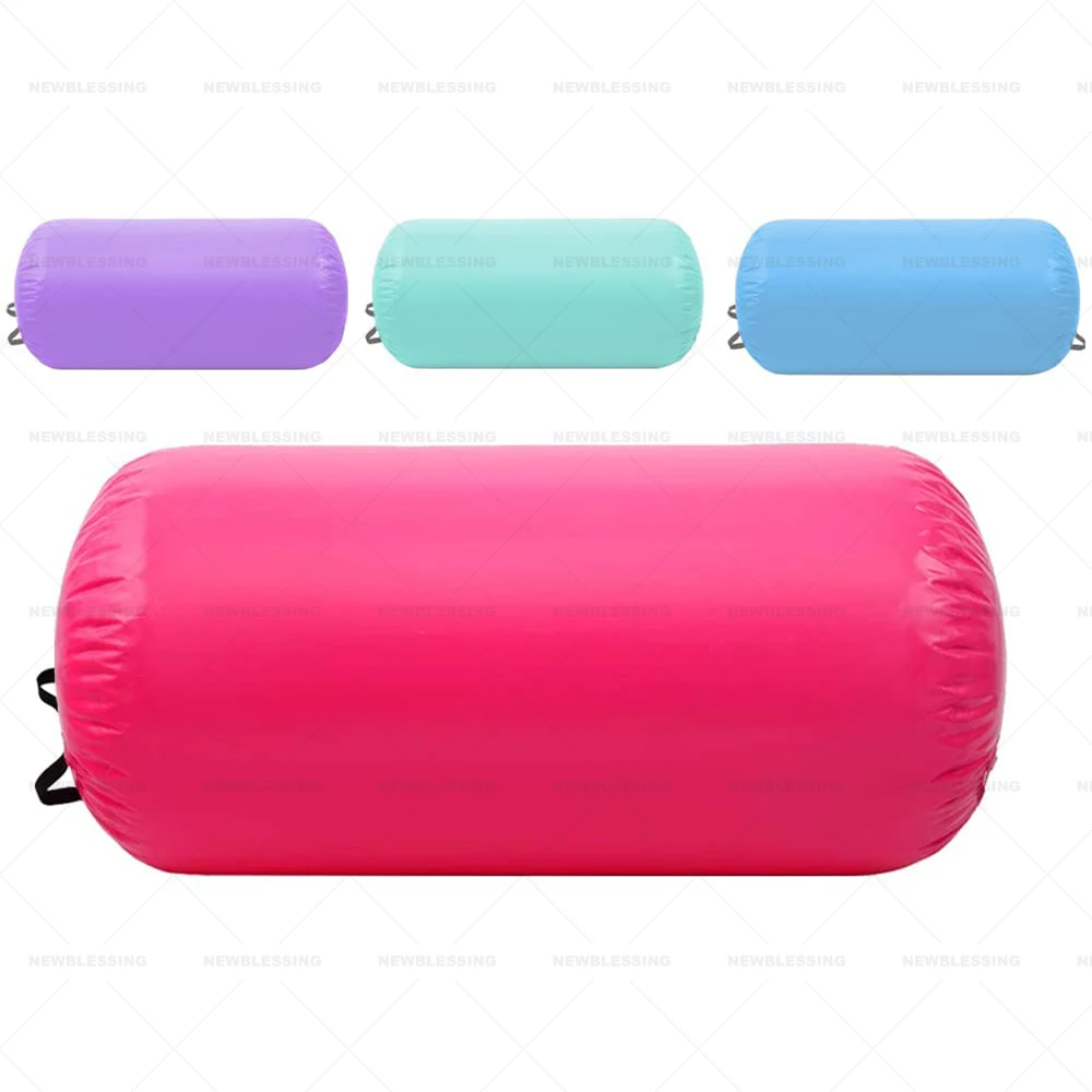 

Custom Gymnastics Air Roller Air Barrel Inflatable Tumbling Mat, Tumble Track Backhandspring Mat Gymnastic Equipment With Pump F