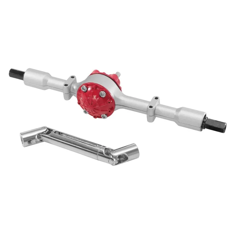 A49K-For LDRC RC Car Accessories Metal Rear Axle Bridge With Drive Shaft Kit For Models LD1297& LD1279 Upgrades