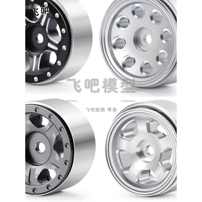 CNC Metal Wheel Hub Axial 1/24 SCX24 90081 Xiaomi Jimny Jeep Climbing Car DIY Modification Accessories