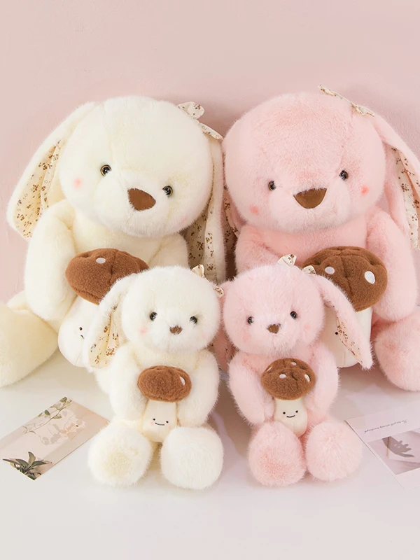 

Милая плюшевая кукла-кролик Canion: Игрушка премиум-класса для девочек, идеальный праздничный подарок, развивающая игрушка для детского сада