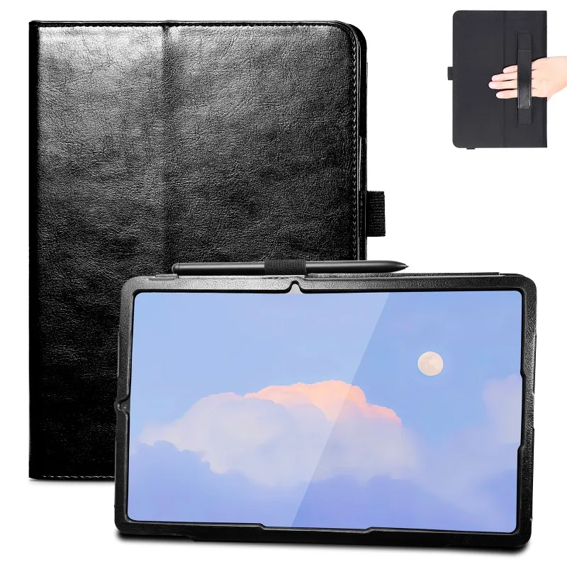 For Samsung Galaxy Tab S6 Lite 10.4 in SM-P620/P625/P610/P613/P615/P619 2024/2022/2020Shockproof Magnetic Cover with Hand Strap