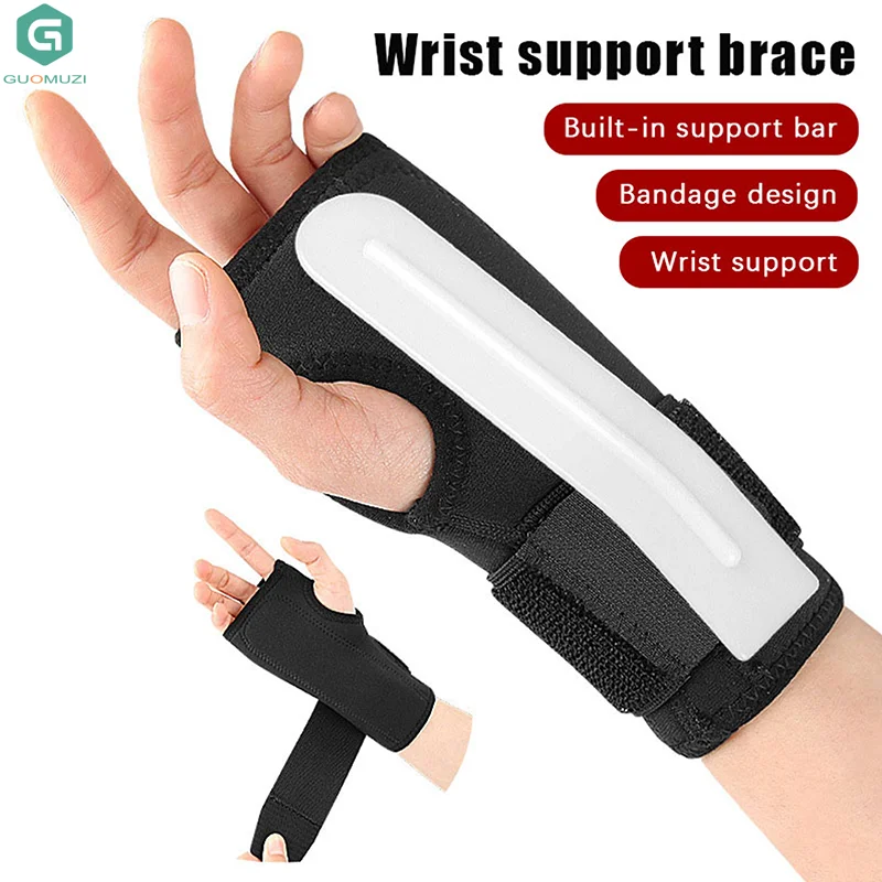 อุปกรณ์พยุงข้อมือแบบมืออาชีพ 1 ชิ้น สำหรับโรคข้ออักเสบ สายรัดข้อมือ ป้องกันอาการเคล็ดขัดยอก สำหรับออกกำลังกาย