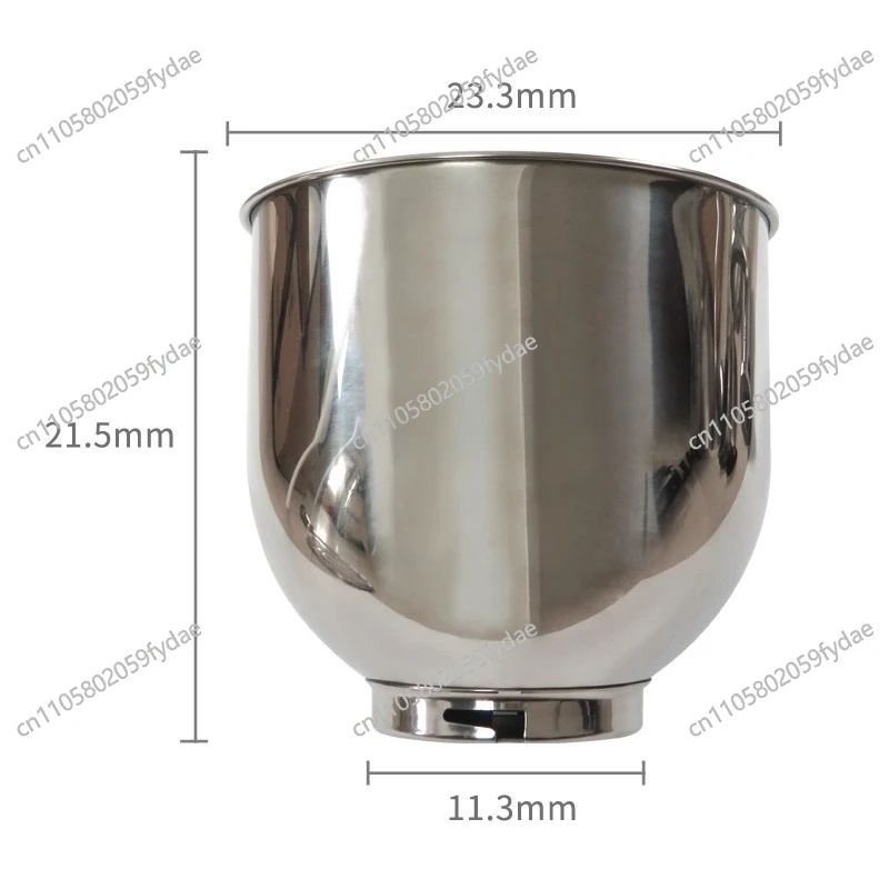 7L Commercial Fresh Milk Stainless Steel Mixing Bucket Egg Beating Bucket