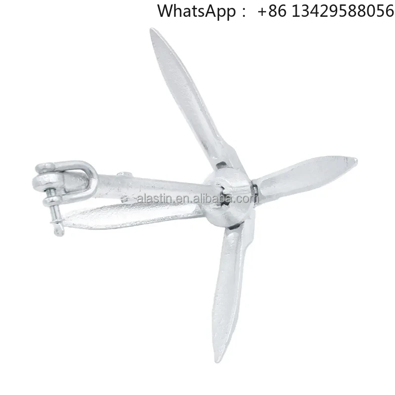

Marine Boat Accessories Hot Dip Galvanized B Type Grapnel Anchor for Boat